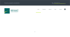 Desktop Screenshot of bryantlandandproperty.com
